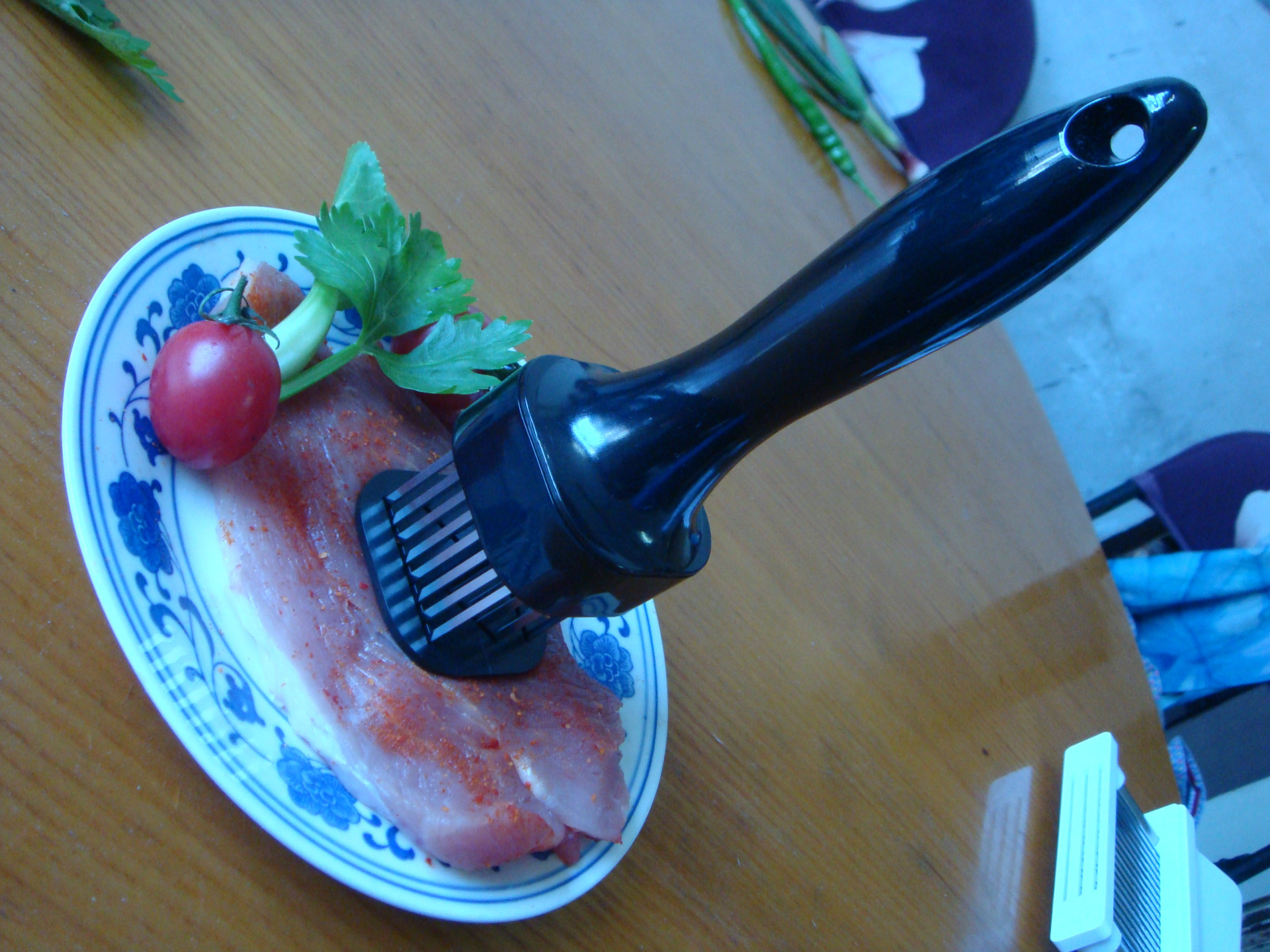 创意厨房 嫩肉器 嫩肉针 松肉器 牛排针 断筋刀