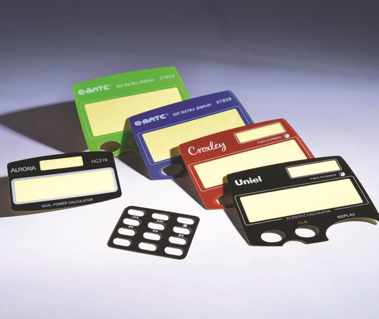 厂家定做pvc电器面贴 透明pvc面贴 性能好 遥控器面板