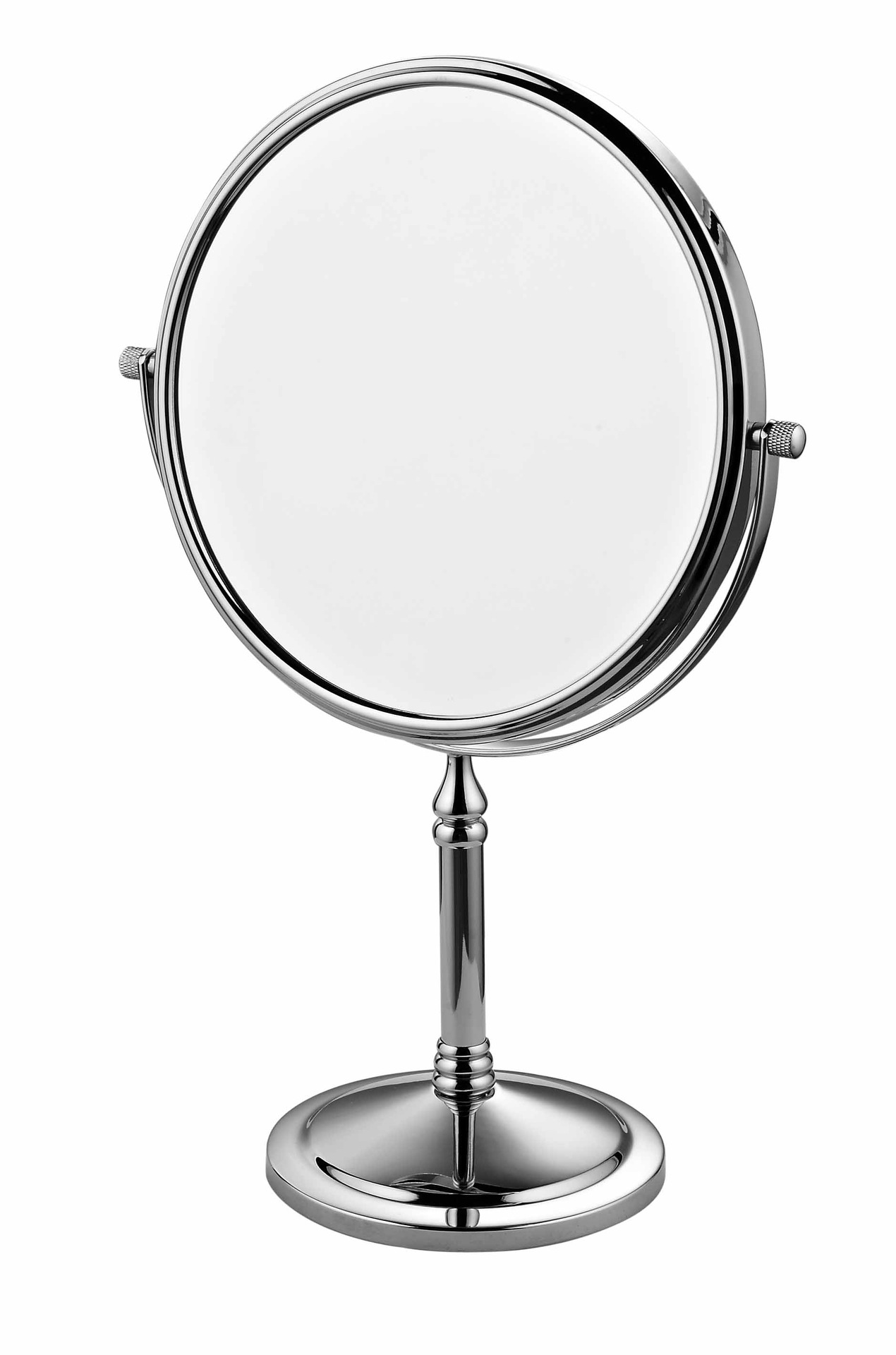 厂家直销台式美容镜 全铜镀铬放大式化妆镜 32 1002现货供应