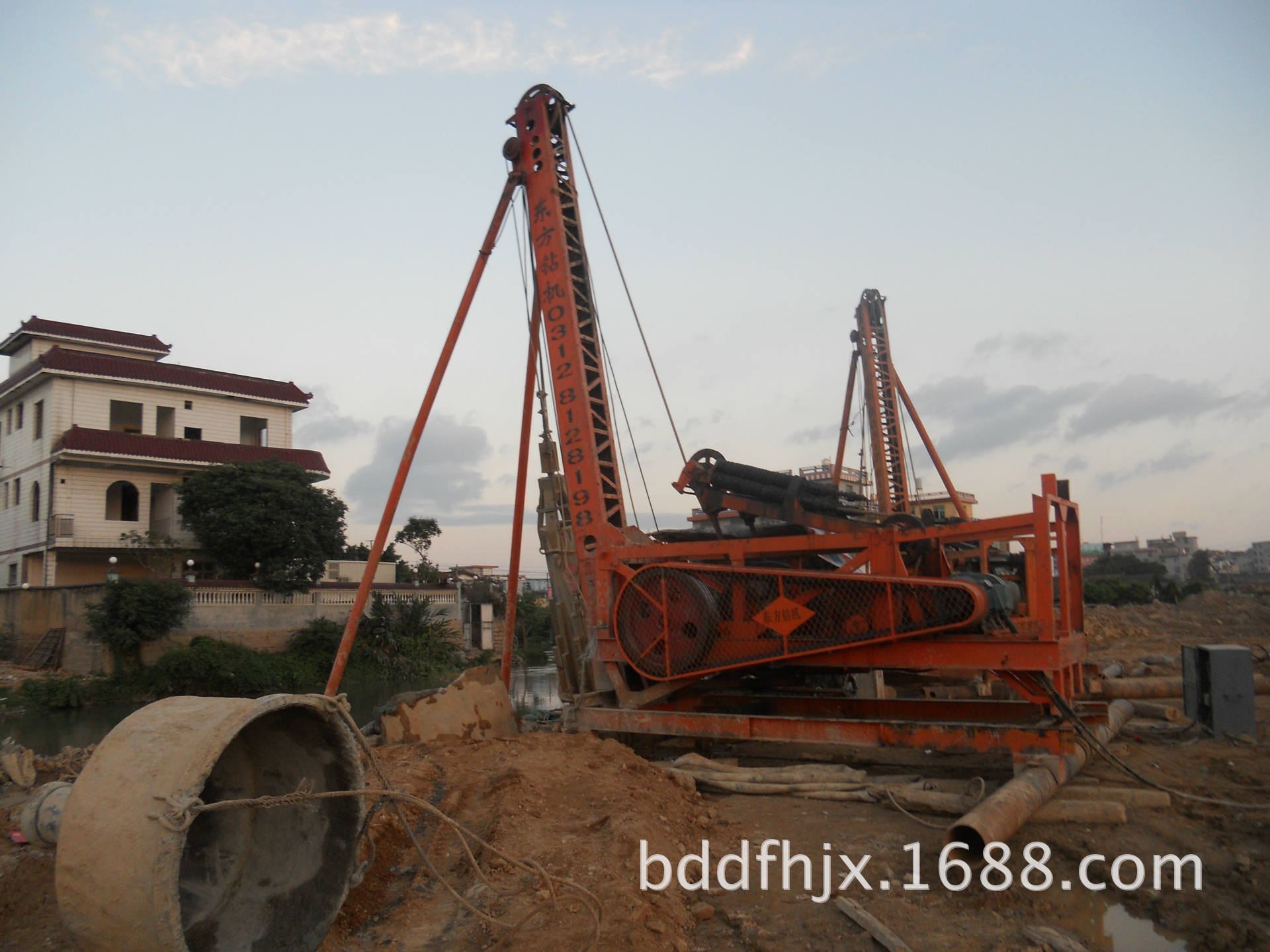 軸管式衝擊鑽機/河北軸管式衝擊鑽機/保定東方紅軸管式衝擊鑽機圖片_7