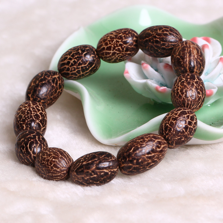 厂家批发天然大理原籽蜜瓜菩提子手串佛珠男女款手串手链批发