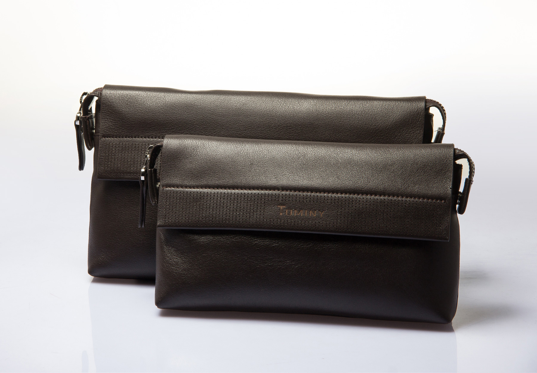 头层牛皮男士高档 纯牛皮单拉小手包