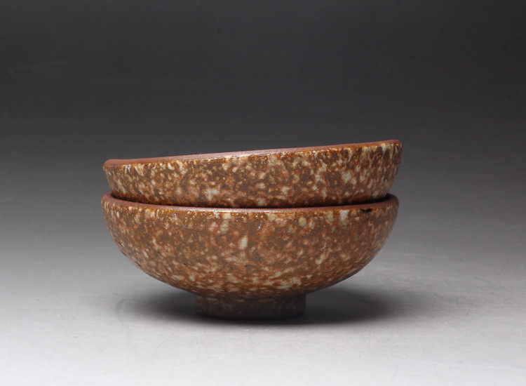 一公紫砂宜兴正品紫砂/喝茶小碗/紫砂挂釉小碗/金玉满堂