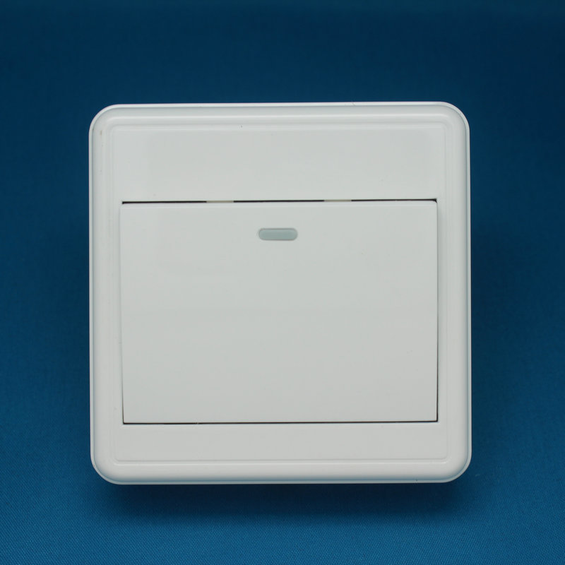 厂家直供 k5专利明装一开单控 家用墙壁开关