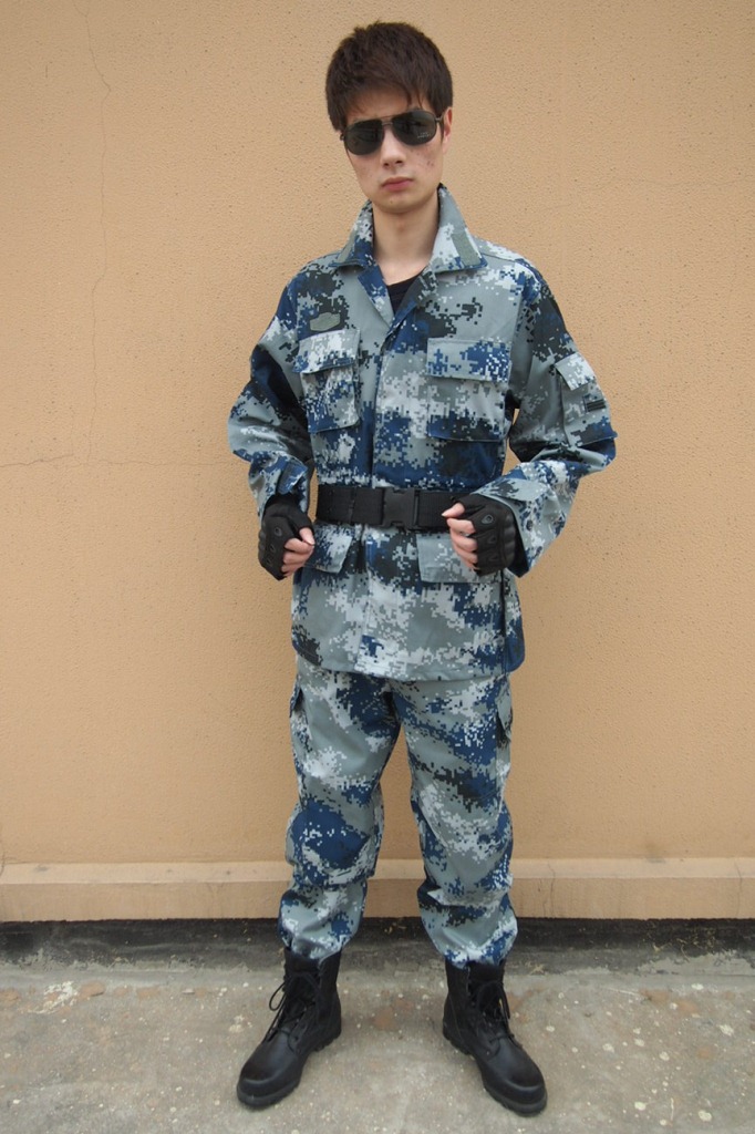 城市迷彩服套装 通用迷彩服 特种兵 工作服