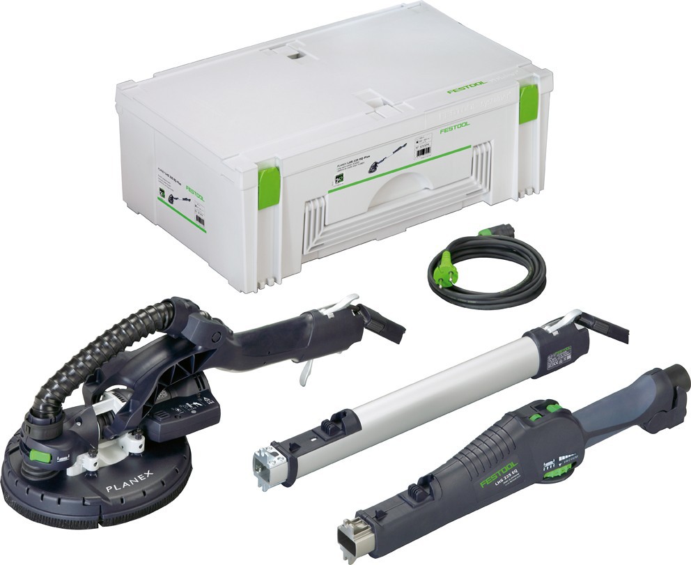 festool费斯托 长颈磨机planex lhs 225/ctl 36 e ac-set cn套装