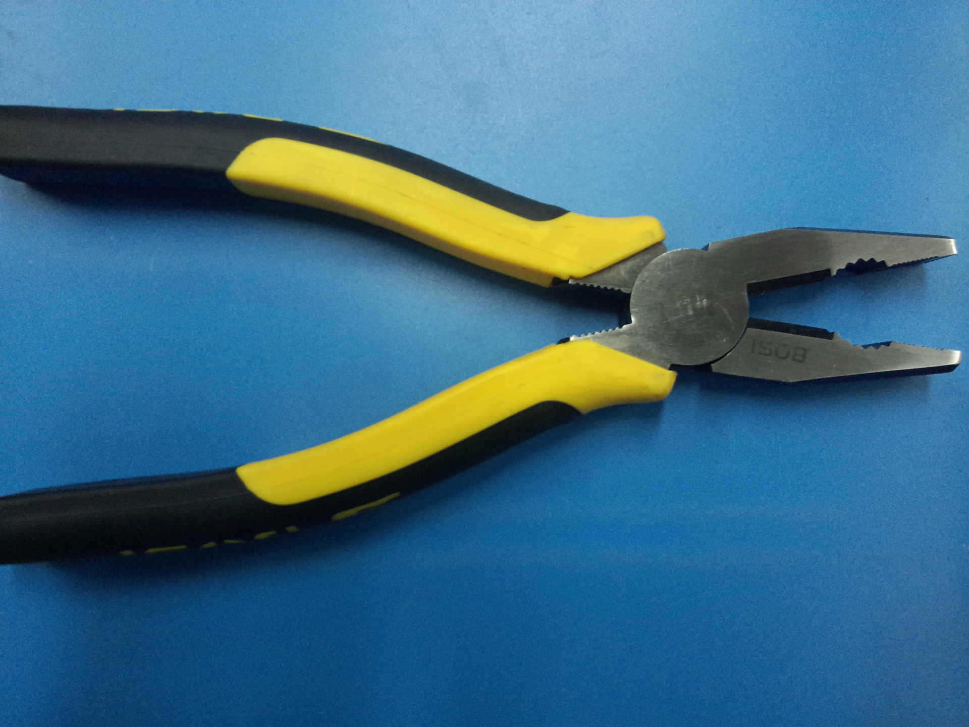 钢丝钳钳子套装工具包邮波斯工具bs-d8098进口合金钢8"200mm图片,钢丝