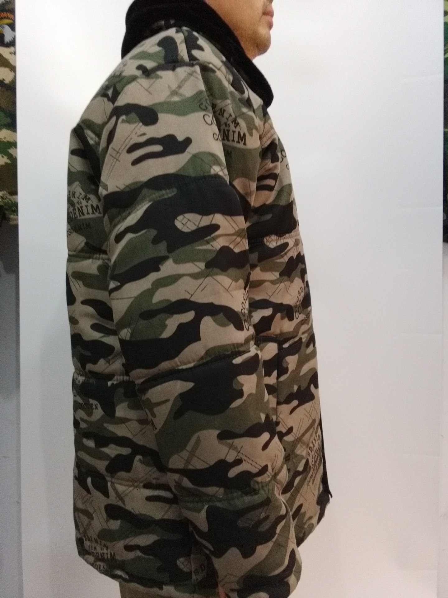 07丛林迷彩小袄 冬季新品 防寒保暖 加厚加大夹克小袄 厂家直销