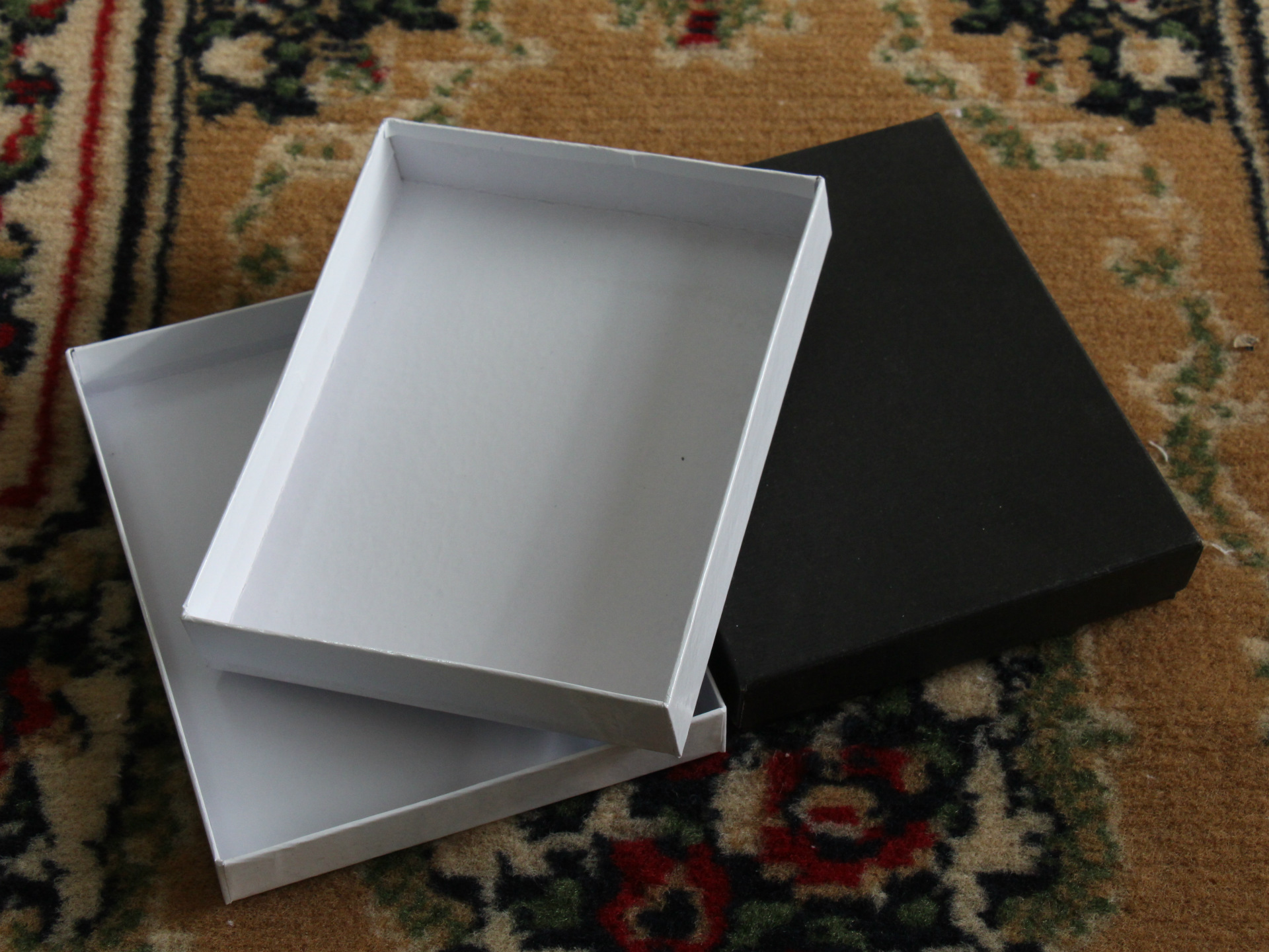 【天地盖盒子黑色白色现货现发】价格,厂家,图片,纸盒,广州小狮子皮具