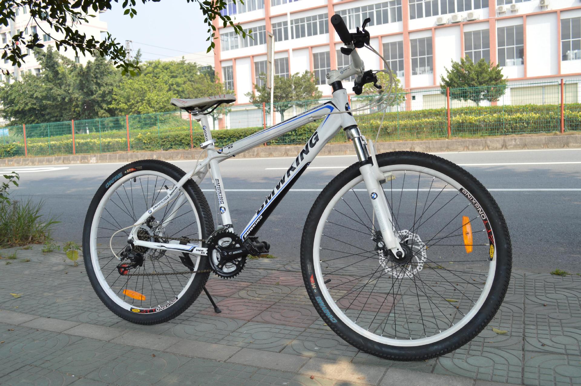 长期生产 悍马20寸山地车 24速油碟变速一体轮自行车