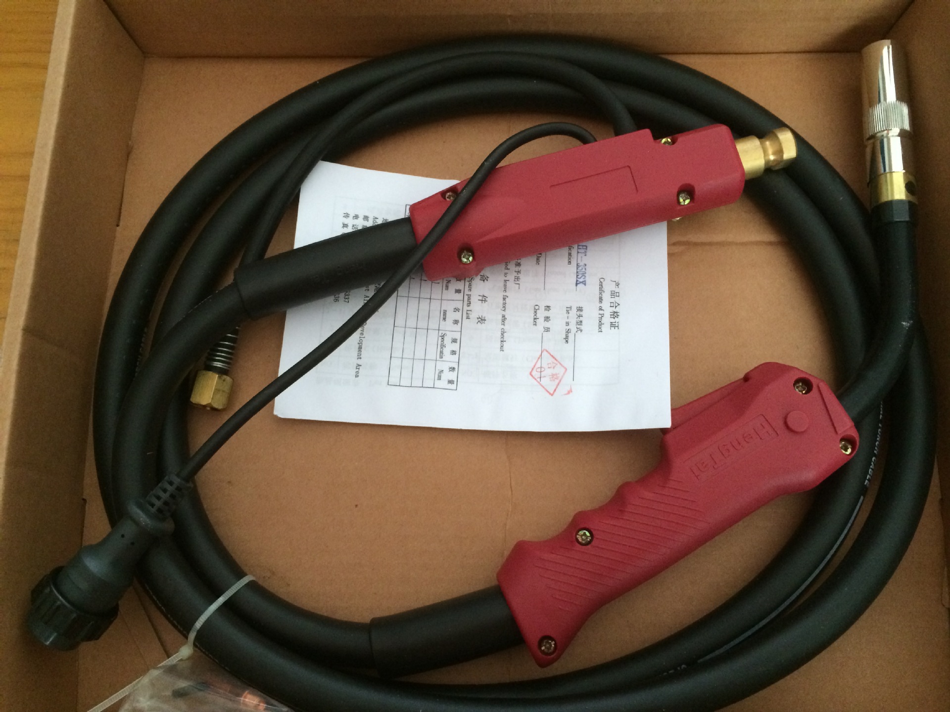 成都华远原装二氧化碳气体保护焊枪kr350