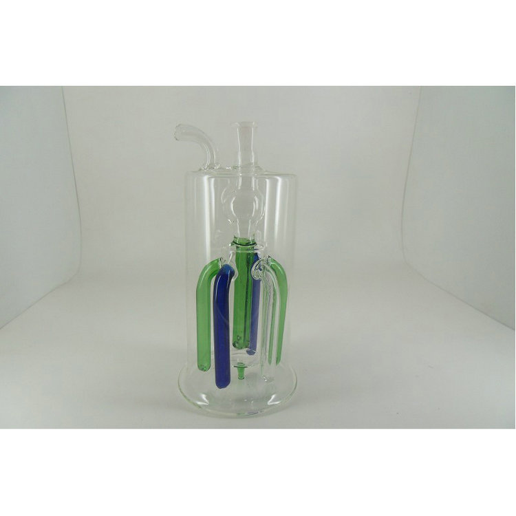 厂家直销 多层过滤玻璃烧锅烟壶 阿拉伯水烟烟壶