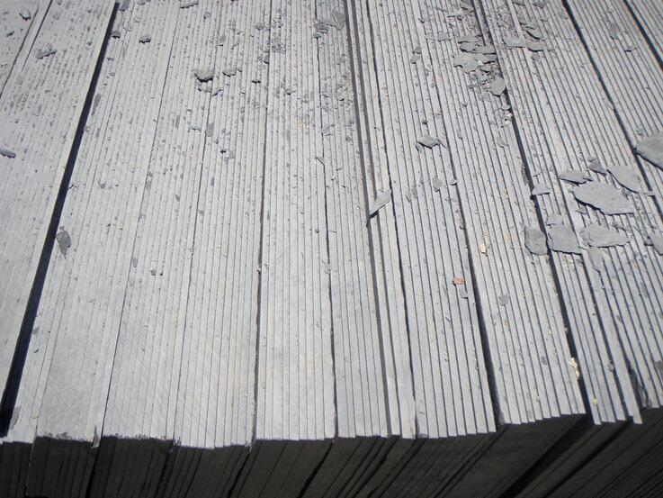 天然低钙板岩石板瓦 国家a级建材首选