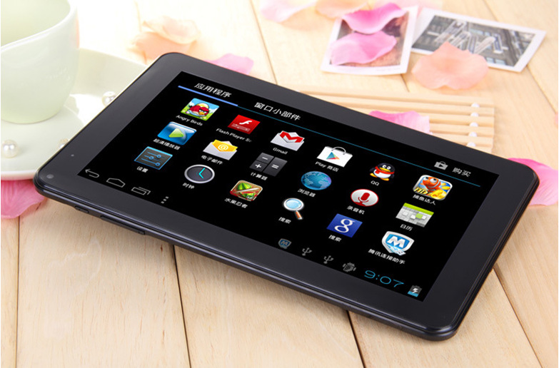 9寸平板电脑 全志a23双核/1.5ghz 双摄像 厂家直销 多色可选