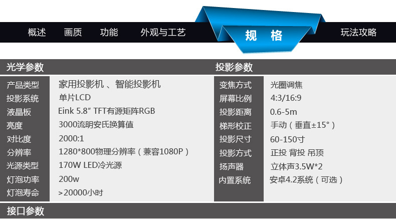 轰天炮投影机轰天炮led-96投影机智能投仪高清家用ktv娱乐高清1080p