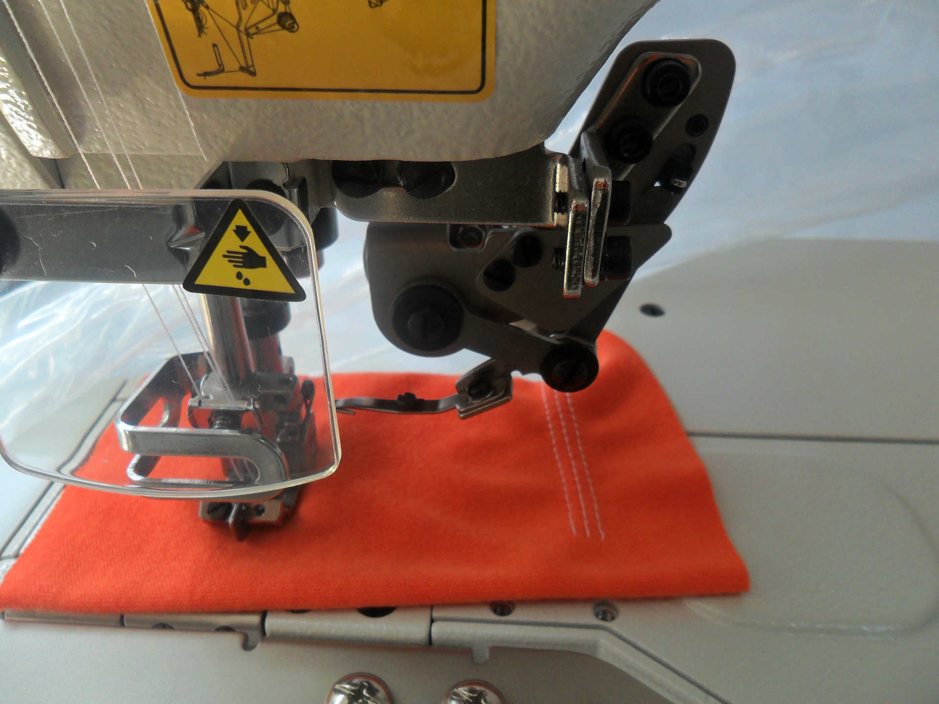 银箭电脑自动剪线缝纫机 绷缝机 三针五线机 坎车 工业电脑缝纫机