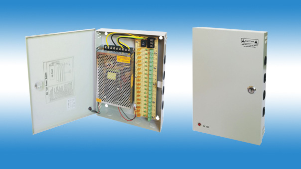 12v/20a18路集中供电电源箱 监控电源