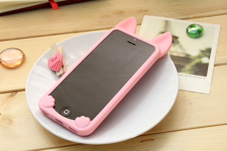 伊诺 厂家直销iphone6硅胶手机保护套 iphone6koko猫手机壳