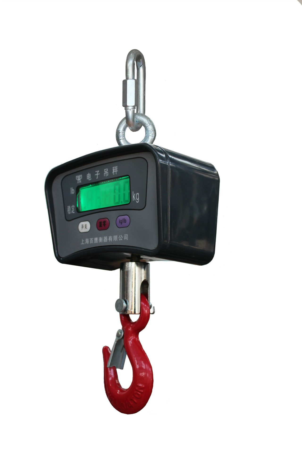 电子吊秤可广泛用于港口码头,交通运输,冶金行业,钢材市场,建材市场