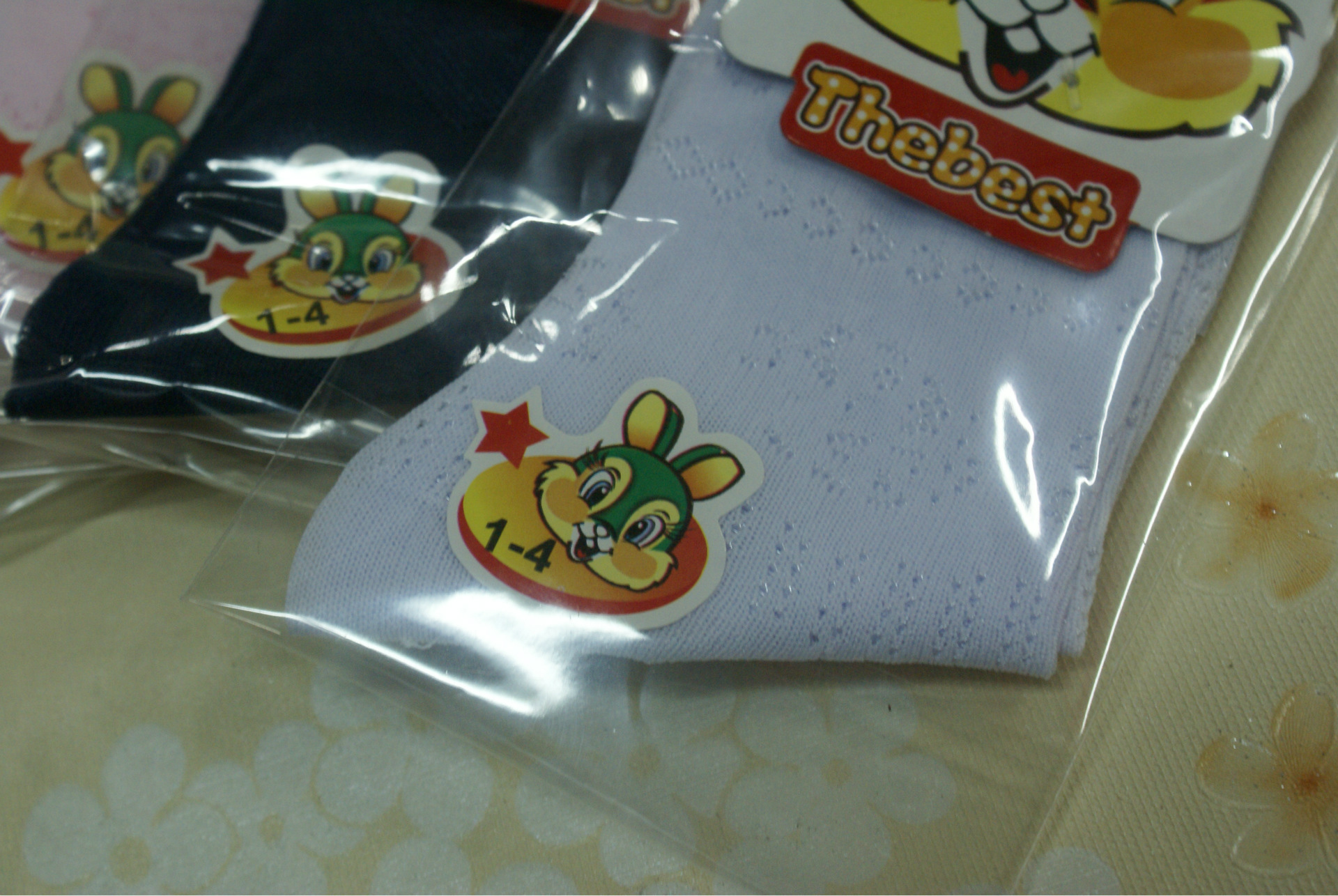 正品小巴兔夏季透气清凉防臭男女童冰凉丝袜学生袜子薄款棉超低价