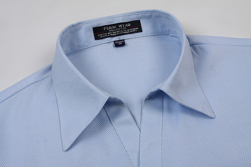 批发菲莱威尔短袖衬衫收腰职场工装工作服女士半袖衬衣职场女工装