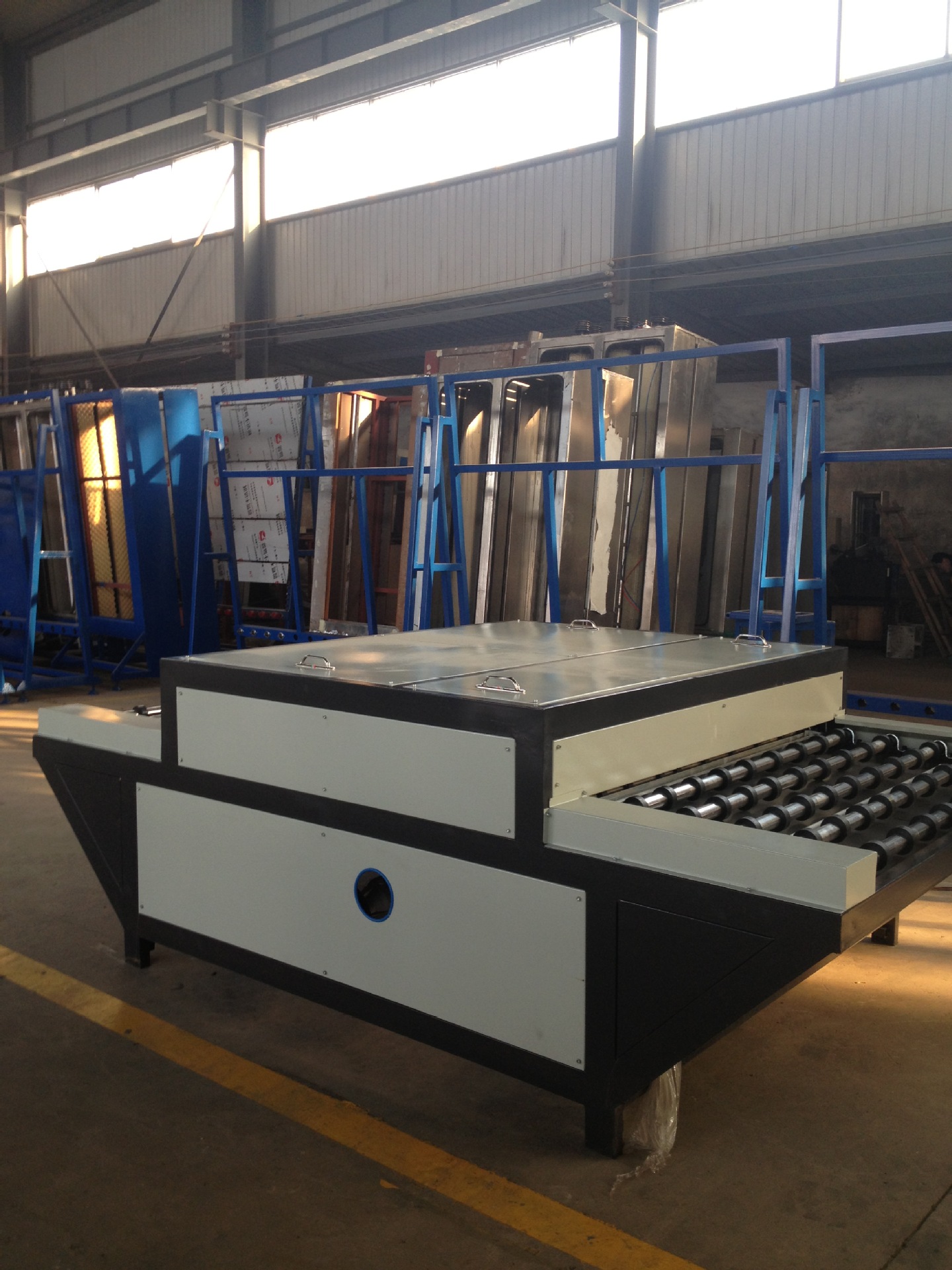 卧式玻璃清洗机 中空玻璃清洗机 中空玻璃设备 玻璃清洗烘干机