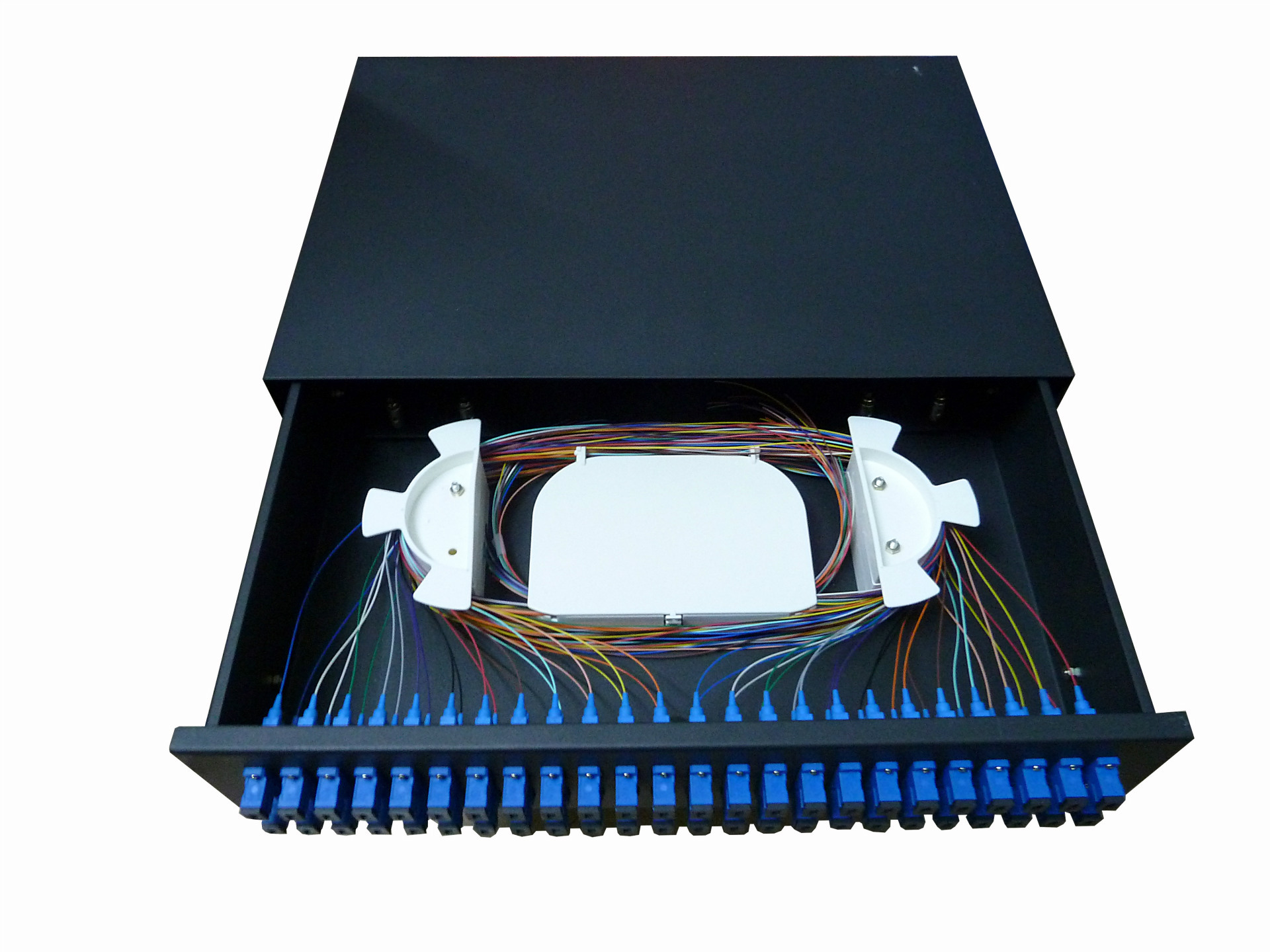 批发零售光 1*32 光分路器机架式光分路器 机房布线 弱电工程专