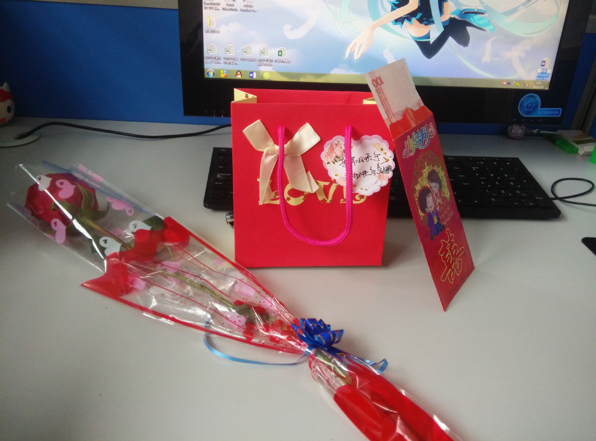 晒晒3.8节日礼物