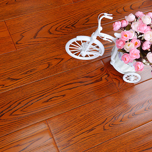 金菠萝品牌橡木锁扣纯实木地板有派奢华系列dr10039地暖地热