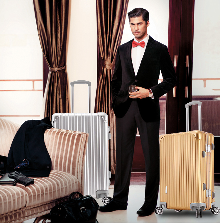 索奥全铝镁铝合金拉杆箱20寸明星商务登机箱24寸29寸旅行托运箱包价格