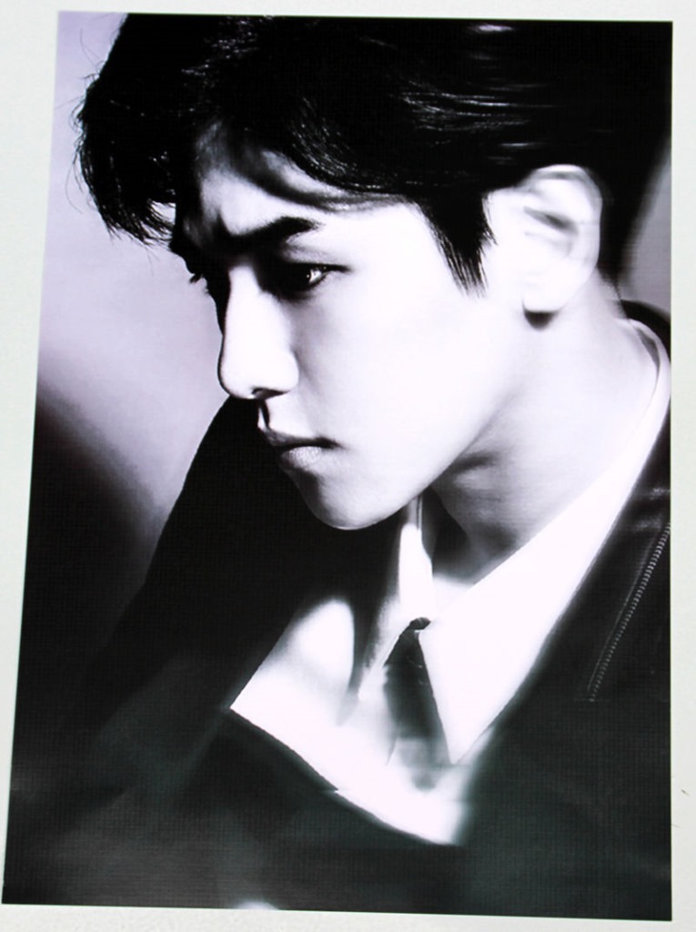 人气明星 exo边伯贤海报 压纹海报 8张一套 qw