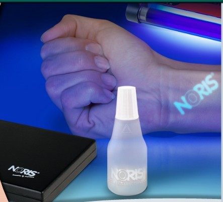诺丽色 noris #110uv 隐形墨水 透明 迪厅ktv专用皮肤紫外线印油