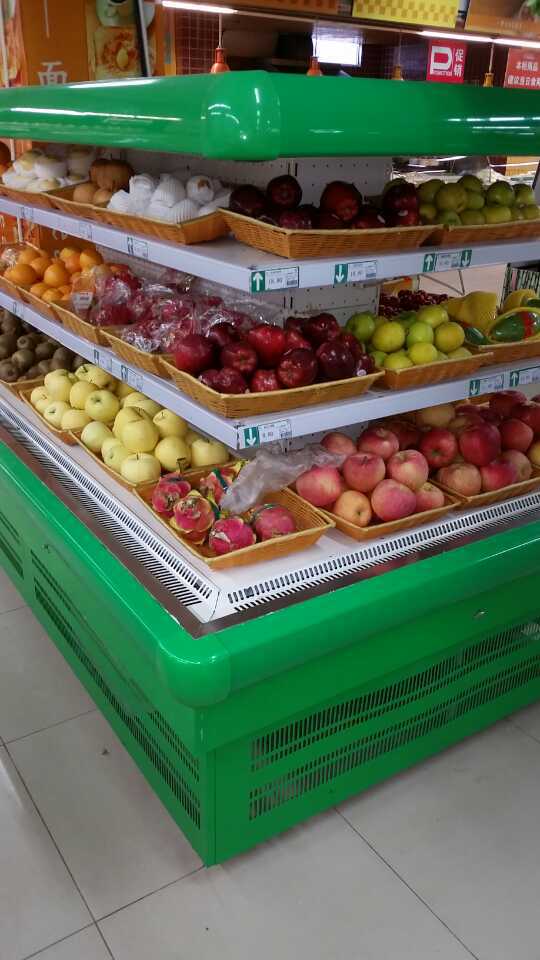 水果店冷柜,水果店风幕柜,水果店冷藏柜,水果店保鲜柜