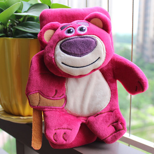 toy3 玩具总动员 抱抱熊毛绒手机包 立体抱熊lotso卡套 厂价批发