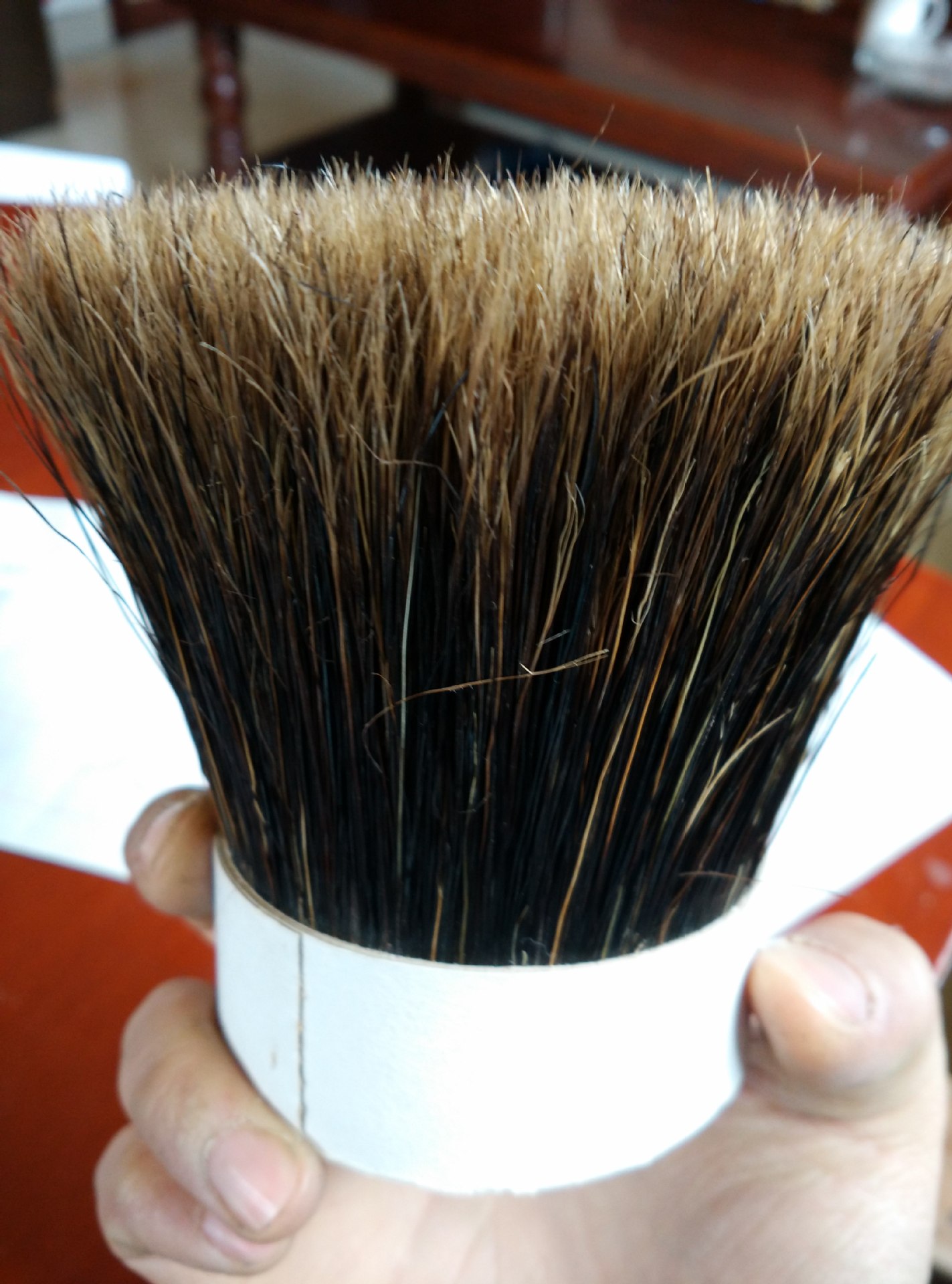 114mm染黑色重庆水煮猪鬃 猪毛 厂价直销