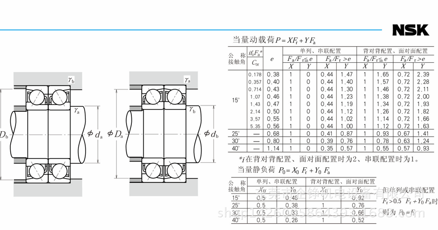 角接触球轴承产品介绍 角接触球轴承可同时承受径向负荷和轴向负荷.