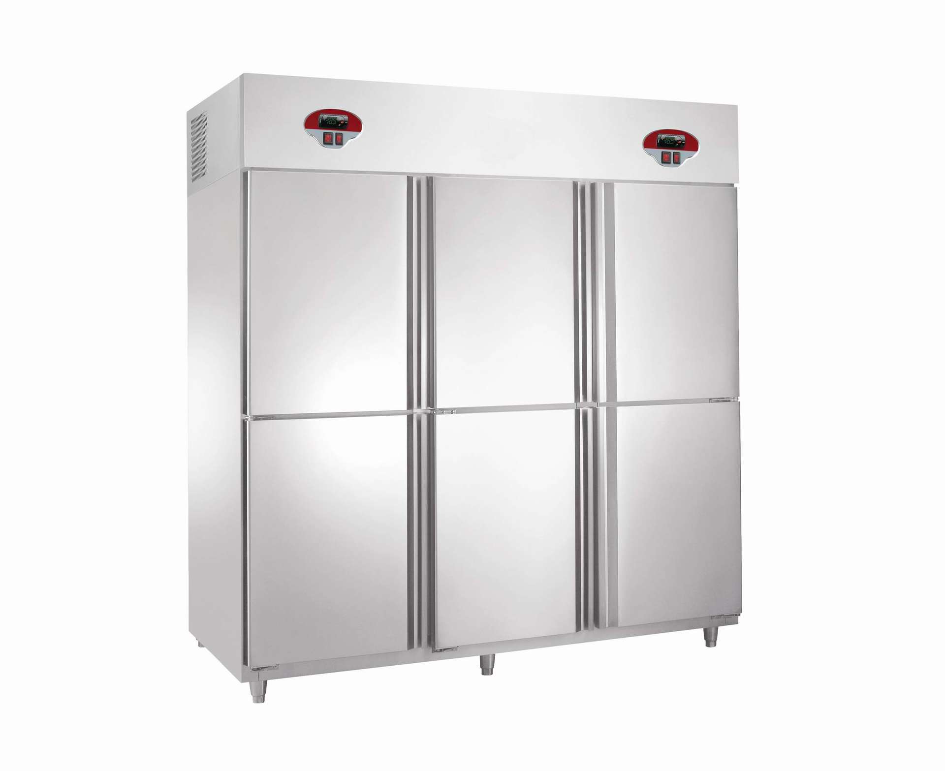 豪华款六门风冷冷冻柜 厨房冷冻柜 商用冷冻柜厂家直销