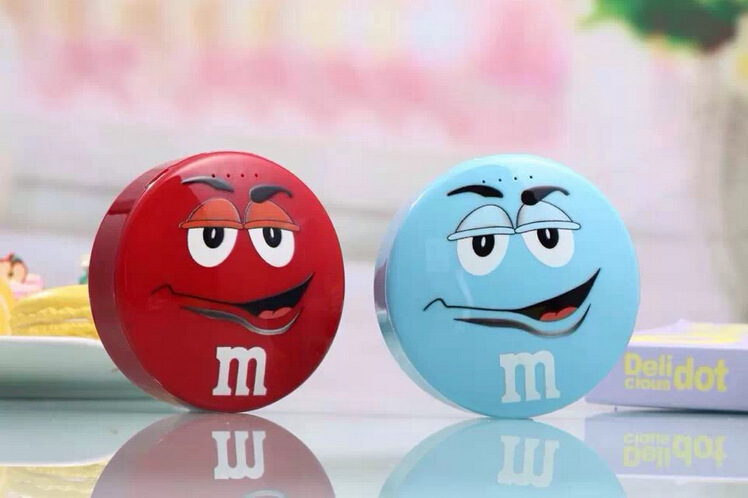 广东深圳新款原装卡通m豆移动电源 苹果5s/6三星小米可爱通用充电宝