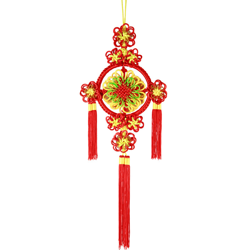 厂家直销如意结吉祥结挂件婚礼装饰结婚中国结11号圈花鱼福平安 图片_