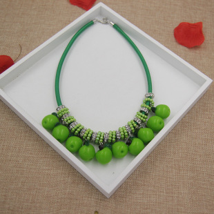 苹果项链 水果蔬菜项链 环保树脂首饰 厂家直销 创意首饰项链