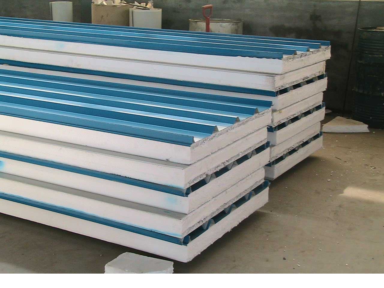 彩钢岩棉夹心板厂家生产加工批发