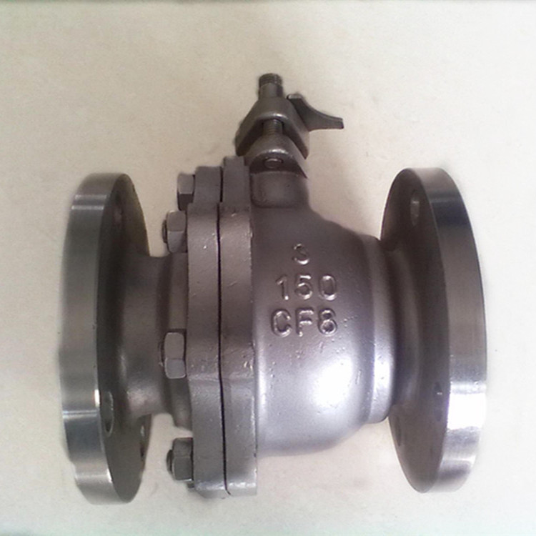 欧正生产q41f150lb不锈钢304美标法兰球阀