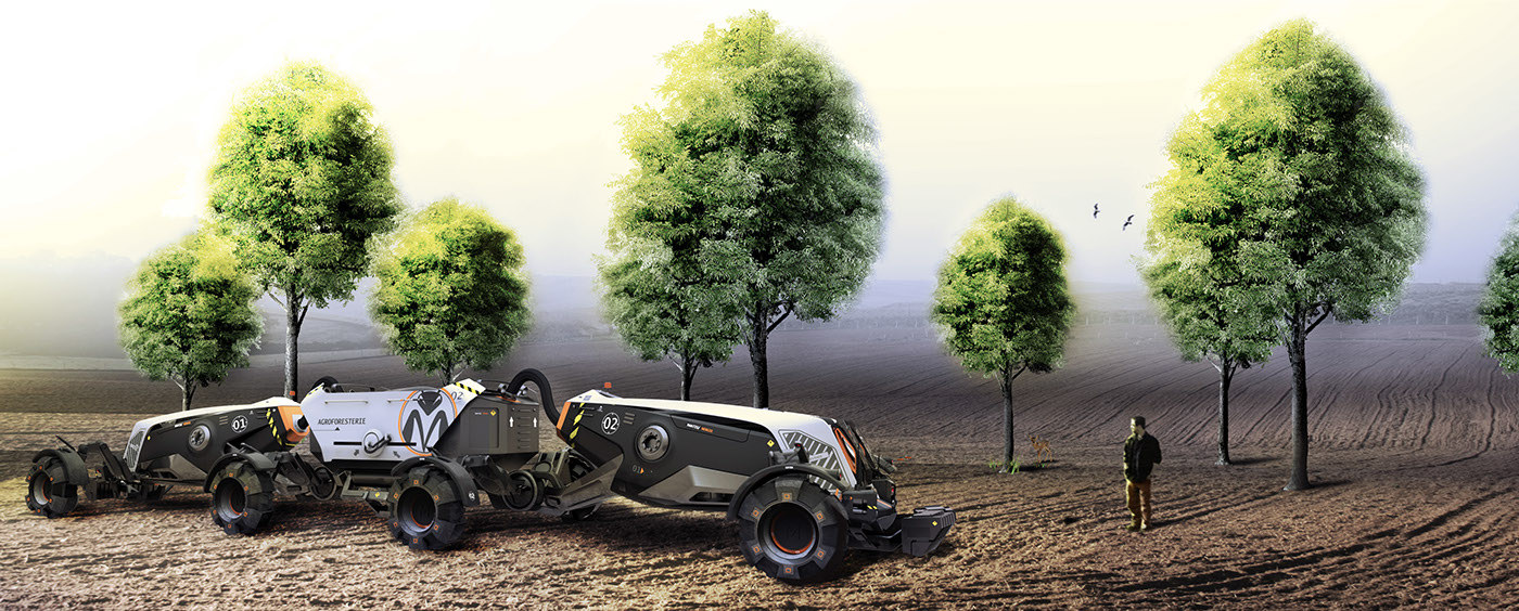 【概念设计】来自2050年的农业机械