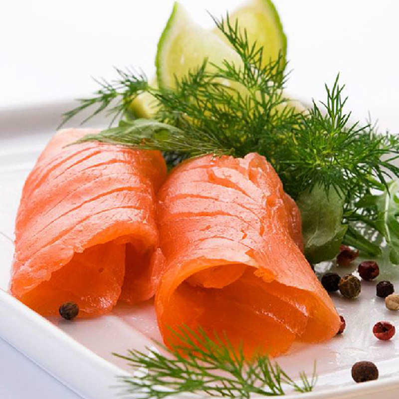 品质三文鱼 烟熏三文鱼片 品质卓越 美味生鲜海产品 海鲜鱼类