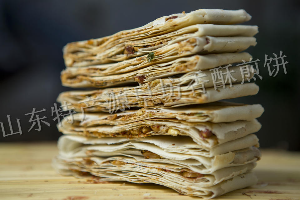 廠家直銷大量供應山東特產美味香酥花生小煎餅