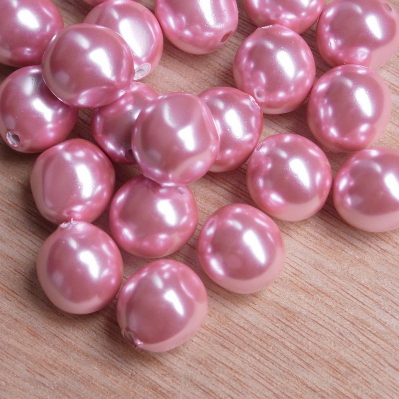 仿珍珠批发 直孔胶珠 diy发饰配件散珠6mm 8mm 10mm 12mm厂家直销