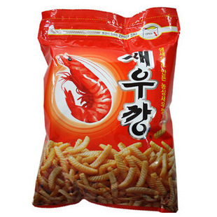 韩国进口食品 农心牌虾条 大包 400g*6/箱