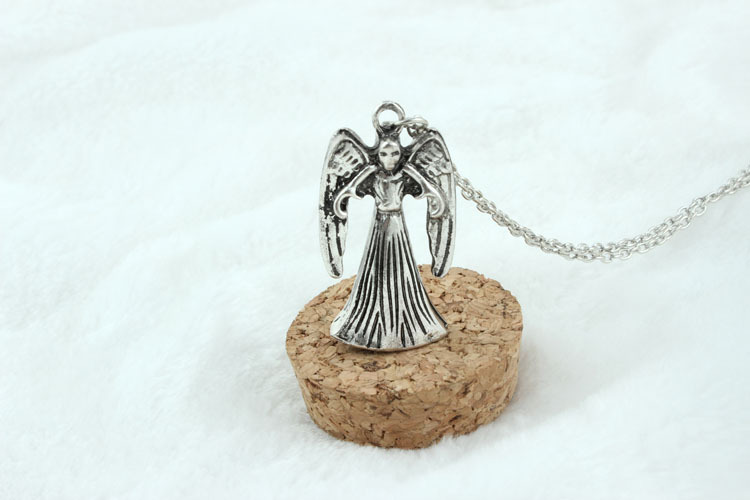 欧美影视 神秘博士消失的哭泣天使古银项链 高品质热卖 厂家批发图片