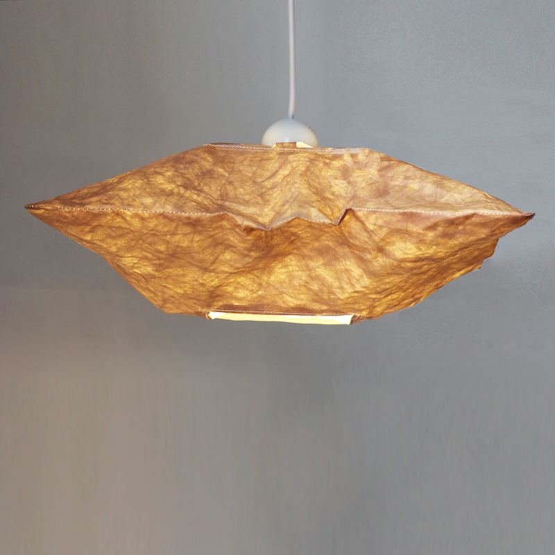 纸质吊灯 不纸如此原创泰维克羊皮纸简约纸质吊灯(方) 灯具批发