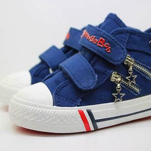 海绵宝宝爆款芭芭鸭款2015春秋新款韩版男女童儿童帆布鞋回力童鞋
